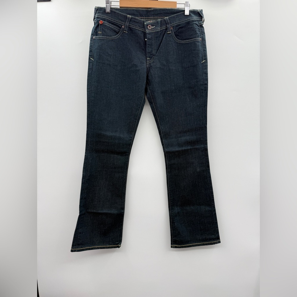Evisu Puma Deep Blue Boot Cut Jeans